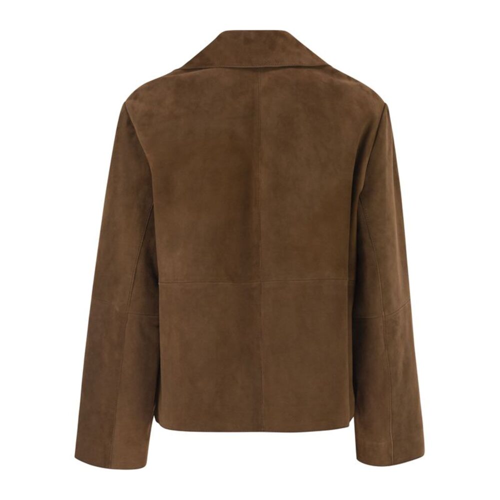 Weekend Maxmara Women Wkdpalchi - Suede Crop Jacket - Picture 2 of 4